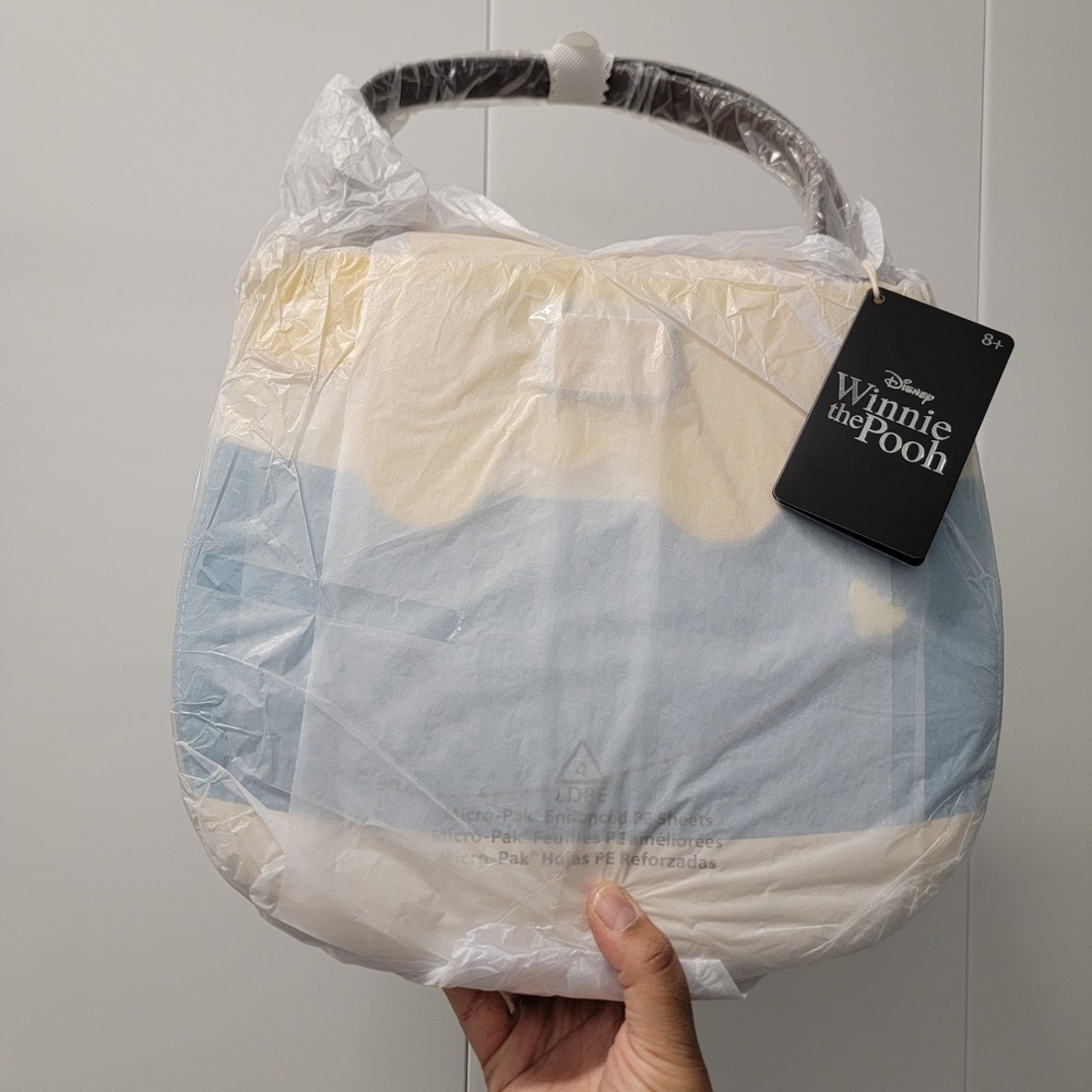 NEW Loungefly Disney Winnie the Pooh Honey Pot Crossbody Bag With CARDHOLDER! - Picture 8 of 10